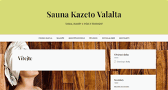 Desktop Screenshot of kazeto-valalta.cz